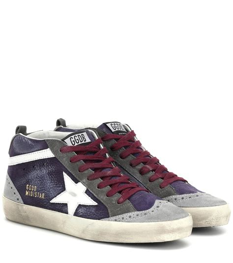 golden goose mid star suede.